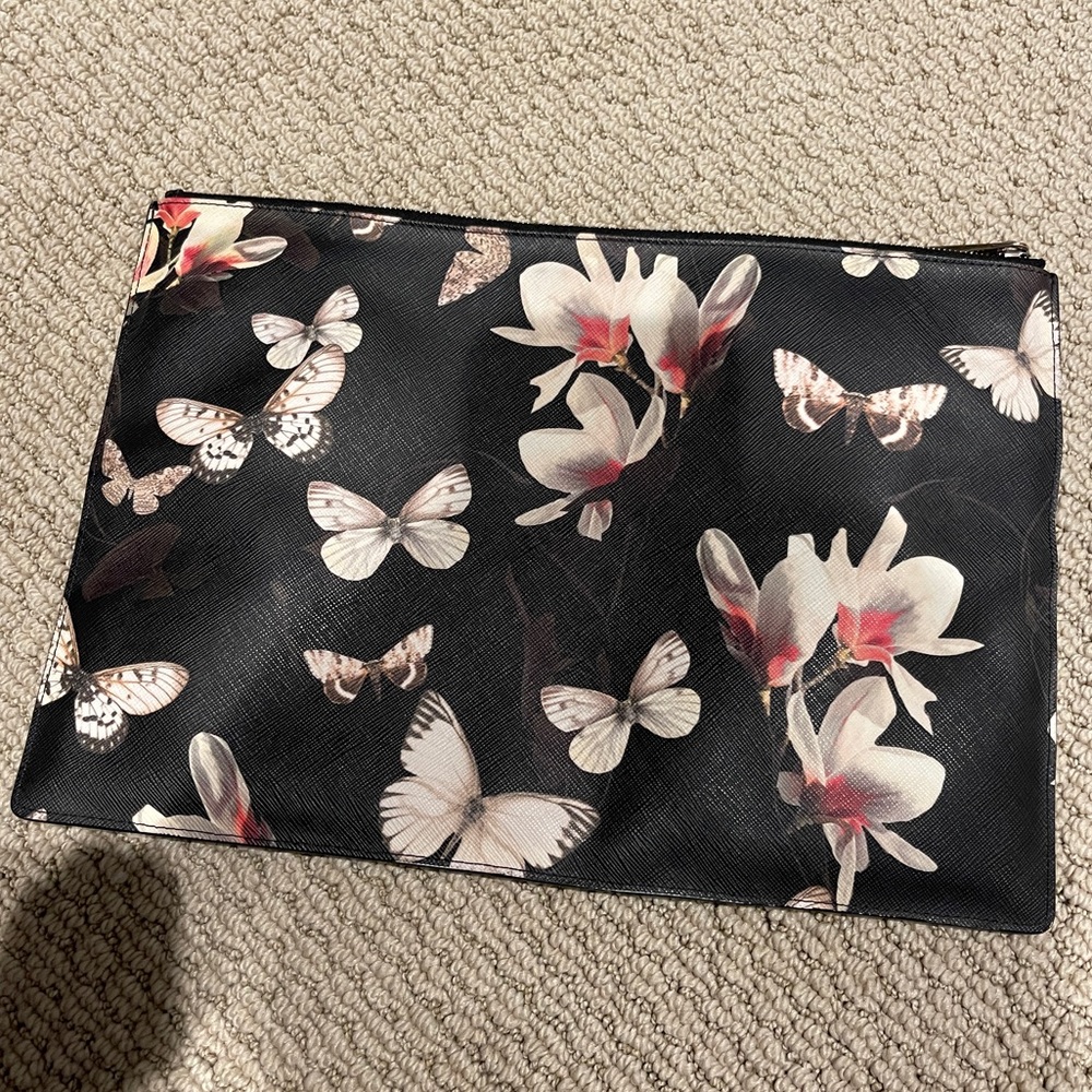 Givenchy floral butterfly pouch